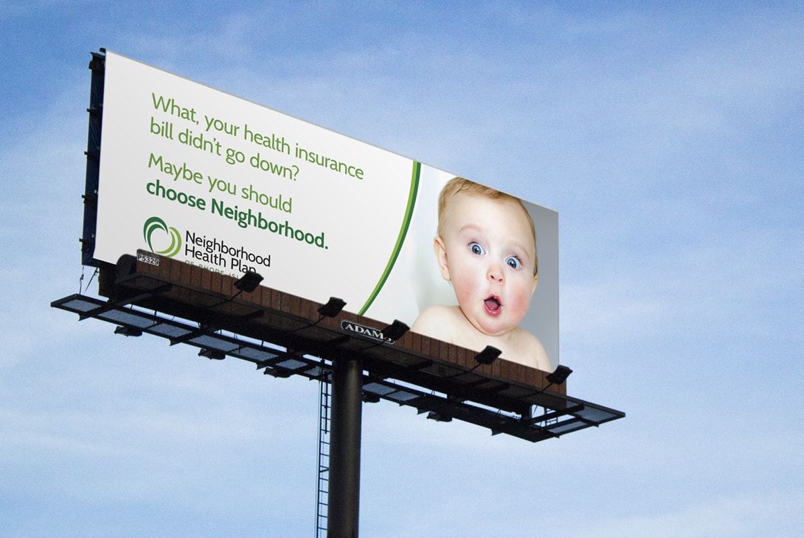 Neighborhood Health Plan of Rhode Island - Billboard Design