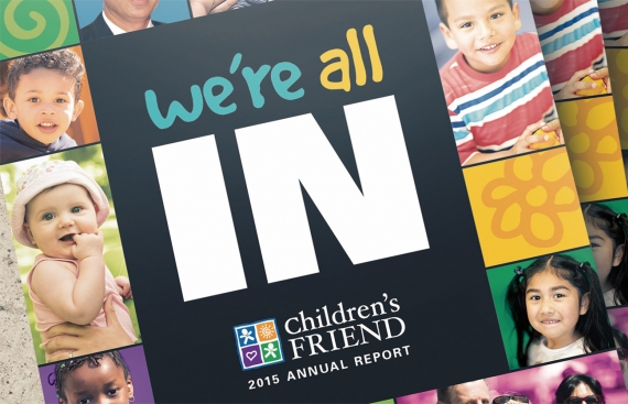 Children's Friend - Annual Report Design